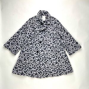 Leopard Print Coat